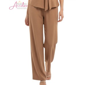 Batida Broek 2508 wijde pijp Chocolate